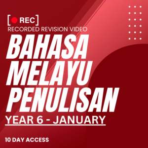 RRV – BAHASA MELAYU PENULISAN-YEAR 6 – JANUARY – 2025