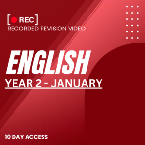 RRV – ENGLISH -YEAR 2- JANUARY – 2025