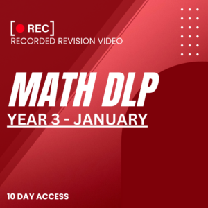 RRV – MATEMATIK DLP-YEAR 3- JANUARY – 2025