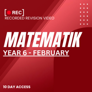 RRV – MATEMATIK-YEAR 6- FEBRUARY – 2025