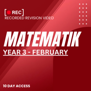 RRV – MATEMATIK-YEAR 3- FEBRUARY – 2025