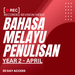 RRV – BAHASA MELAYU PENULISAN-YEAR 2 – APRIL – 2025