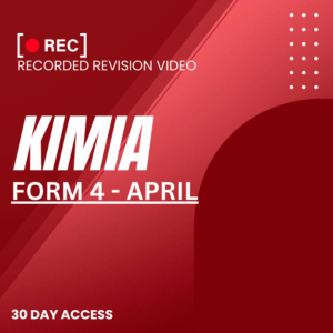 RRV – KIMIA – FORM 4 – APRIL – 2025