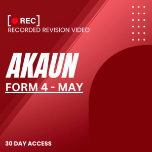 RRV – AKAUN – FORM 4 – MAY – 2025