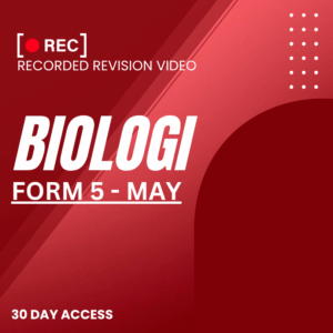 RRV – BIOLOGI-FORM 5 – MAY – 2025
