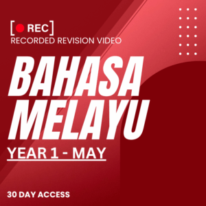 RRV – BAHASA MELAYU-YEAR 1 – MAY – 2025