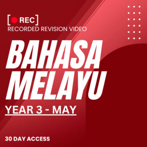 RRV – BAHASA MELAYU-YEAR 3 – MAY – 2025