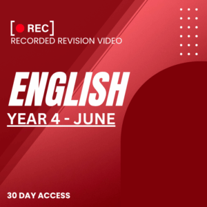 RRV – ENGLISH -YEAR 4- JULY – 2025