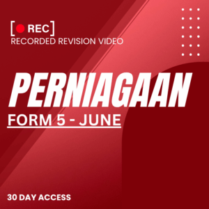 RRV – PERNIAGAAN-FORM 5 – JUNE – 2025