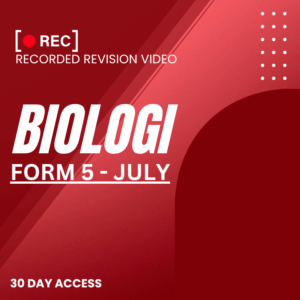 RRV – BIOLOGI-FORM 5 – JULY – 2025