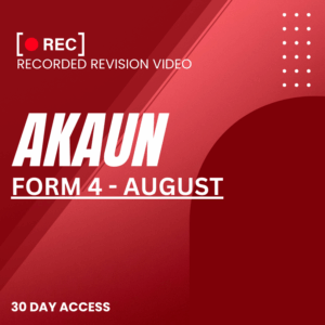 RRV – AKAUN – FORM 4 – AUGUST – 2025