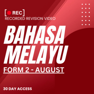 RRV – BAHASA MELAYU-FORM 2 – AUGUST – 2025