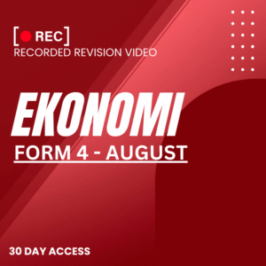 RRV – EKONOMI-FORM 4 – AUGUST – 2025