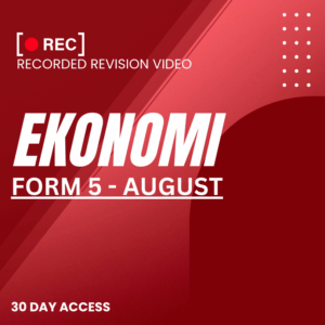 RRV – EKONOMI-FORM 5 – AUGUST – 2025