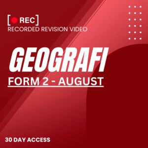 RRV – GEOGRAFI-FORM 2 – AUGUST – 2025