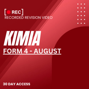 RRV – KIMIA – FORM 4 – AUGUST – 2025