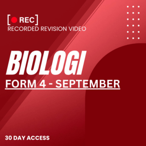 RRV – BIOLOGI – FORM 4 – SEPTEMBER – 2025
