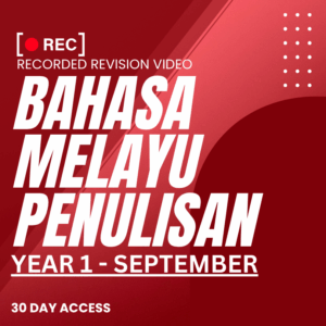 RRV – BAHASA MELAYU PENULISAN-YEAR 1 – SEPTEMBER – 2025