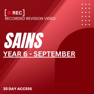 RRV – SAINS-YEAR 6 – KELAS B – SEPTEMBER – 2025