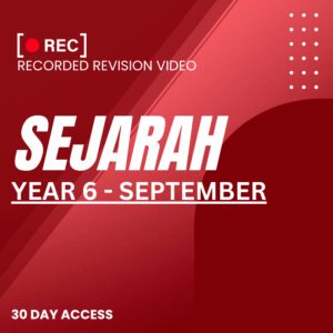 RRV – SEJARAH-YEAR 6 – KELAS B – SEPTEMBER – 2025