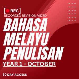 RRV – BAHASA MELAYU PENULISAN-YEAR 1 – OCTOBER – 2025