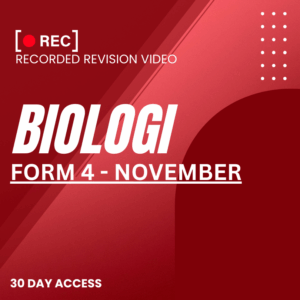 RRV – BIOLOGI – FORM 4 – NOVEMBER – 2025