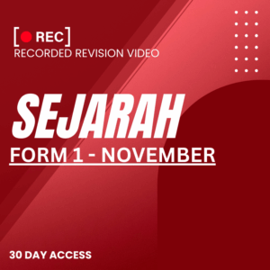 RRV – SEJARAH -FORM 1 – NOVEMBER – 2025