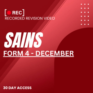 RRV – SAINS – FORM 4 – DECEMBER – 2025