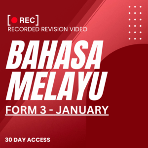 RRV – BAHASA MELAYU-FORM 3 – JANUARY – 2026