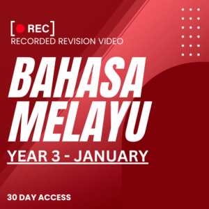 RRV – BAHASA MELAYU-YEAR 3 – JANUARY – 2026