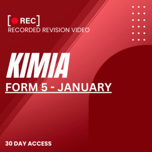 RRV – KIMIA -FORM 5 – JANUARY – 2026