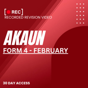 RRV – AKAUN – FORM 4 – FEBRUARY – 2026