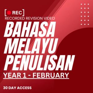 RRV – BAHASA MELAYU PENULISAN-YEAR 1 – FEBRUARY – 2026