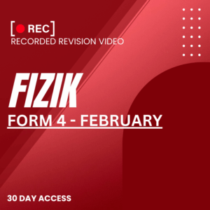 RRV – FIZIK – FORM 4 – FEBRUARY – 2026