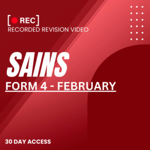 RRV – SAINS – FORM 4 – FEBRUARY – 2026