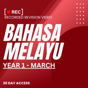 RRV – BAHASA MELAYU-YEAR 1 – MARCH  – 2026