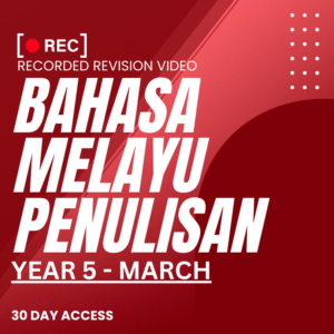 RRV – BAHASA MELAYU PENULISAN-YEAR 5 – KELAS B – MARCH – 2026
