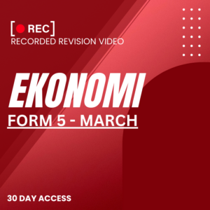 RRV – EKONOMI-FORM 5 – MARCH – 2026