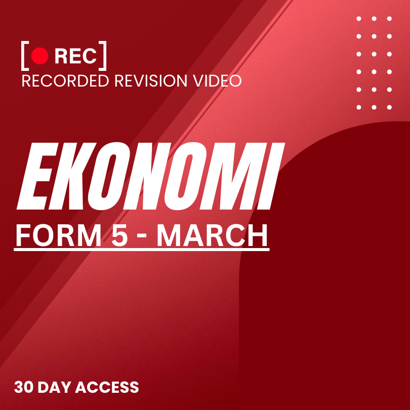RRV – EKONOMI-FORM 5 – MARCH – 2026