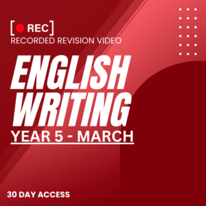 RRV – ENGLISH WRITING -YEAR 5 – KELAS B – MARCH – 2026