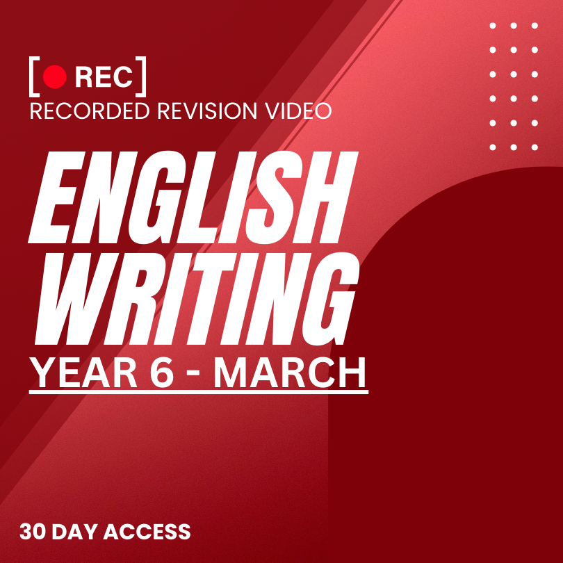 RRV – ENGLISH WRITING -YEAR 6 – KELAS B – MARCH – 2026