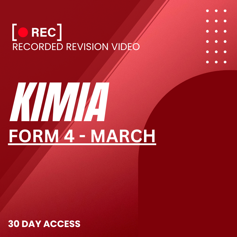 RRV – KIMIA – FORM 4 – MARCH– 2026