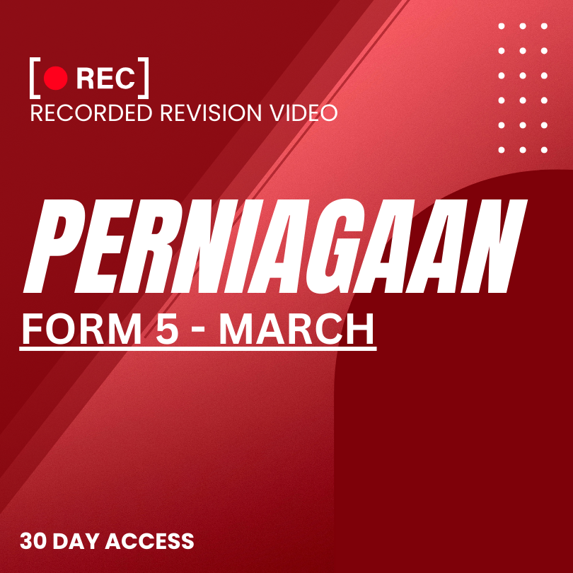RRV – PERNIAGAAN-FORM 5 – MARCH – 2026