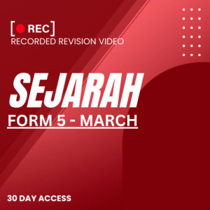 RRV – SEJARAH-FORM 5 – MARCH – 2026