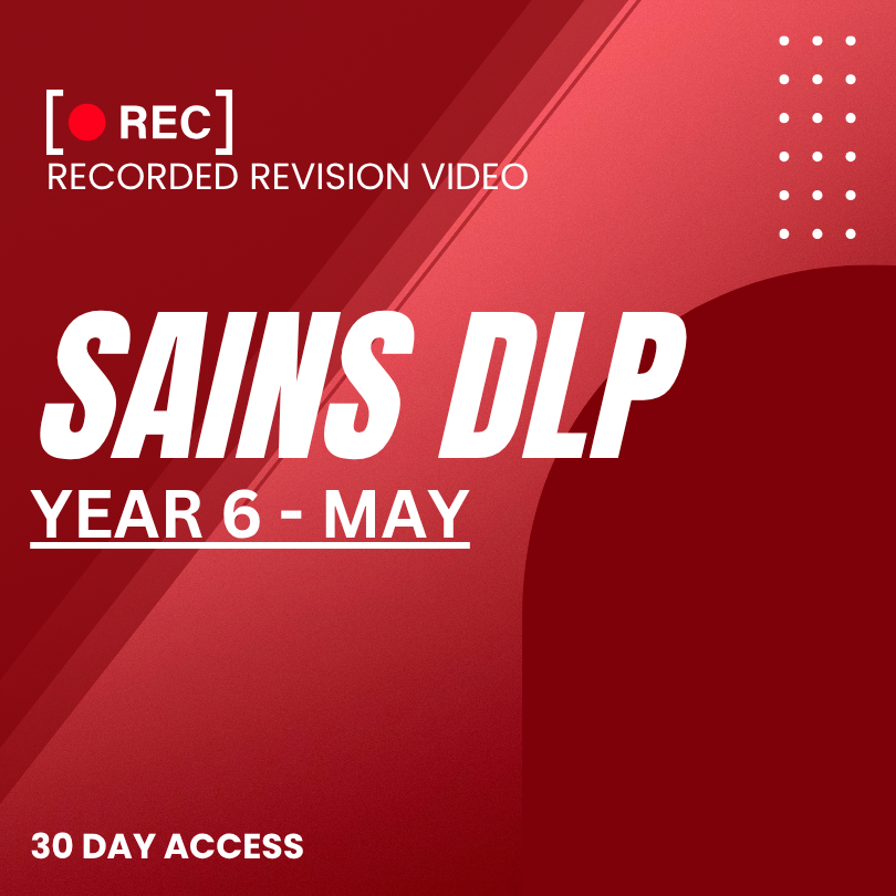 RRV – SAINS DLP-YEAR 6 – MAY – 2026