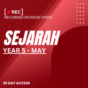 RRV – SEJARAH-YEAR 5 – KELAS B – MAY – 2026